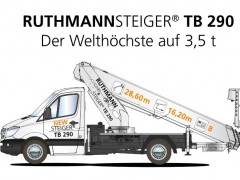 LKW-Arbeitsbühne RUTHMANN 29m 3,5t mieten 